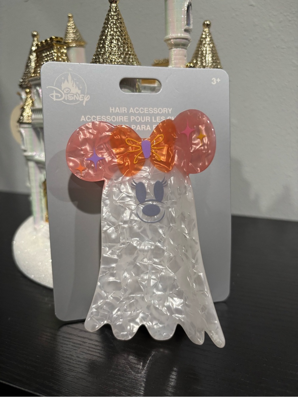 Disneyland Minnie Mouse Ghost Hair Clip - 2026 Collection - NWT!!